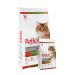 Корм сухой многоцветный для взрослых кошек Reflex с курицей и рисом