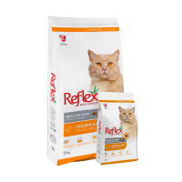 Корм сухой для взрослых кошек Reflex с курицей