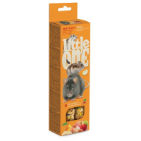 Little One. Палочки для хомяков, крыс, мышей и песчанок с фруктами и орехами