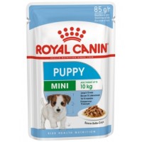 Влажный корм Royal Canin Mini Puppy для щенков мелких пород пауч (кусочки в соусе), 85г