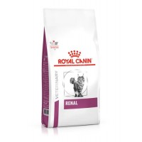 Сухой корм  Royal Canin Renal  Корм сухой полнорационный диетический для взрослых кошек для поддержания функции почек при острой или хронической болезни почек. Ветеринарная диета. (39000200R0)