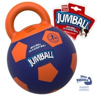 RA Jumball - футбольный мяч с резиновой ручкой